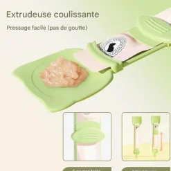 DOWNYPAWS - Tapis à lécher pour chat