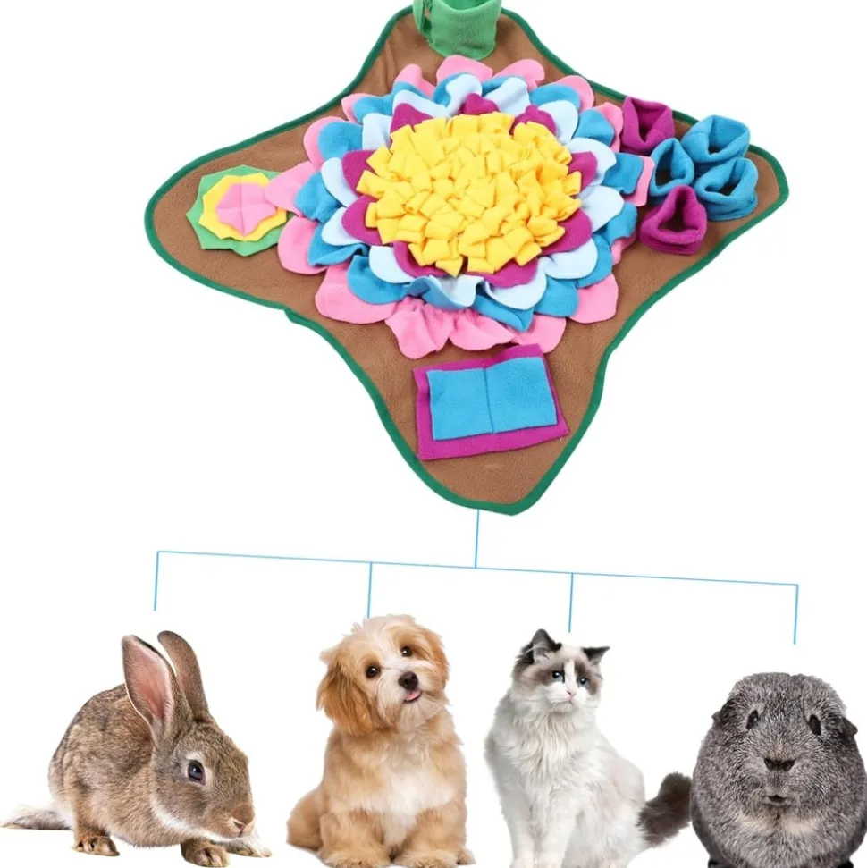 DOWNYPAWS - Tapis renifleur pour chien - développe l'instinct naturel