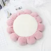 DOWNYPAWS - Tapis rond en fourrure de lapin douce - lit pour chat coussin pour chien tapis girly fleuri pour animaux de compagnie