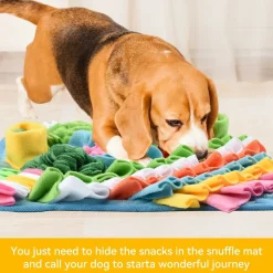 DOWNYPAWS - Tapis 39x39 cm - jeu interactif pour chien et chat