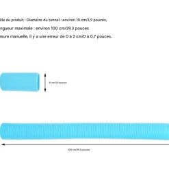 DOWNYPAWS - Tunnel de jouet pour hamster - extensible, en plastique