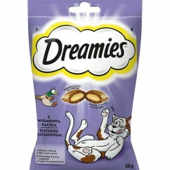 DREAMIES - Collation pour chat dreamies confiseries canard 60 l 60 g