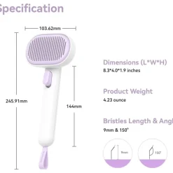 DTOPBUYAGE - Brosse autonettoyante pour chat