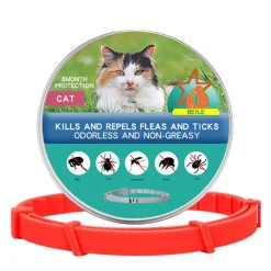 DTOPBUYAGE - Collier anti-puces et anti-tiques dtopbuyage pour chats et chiens