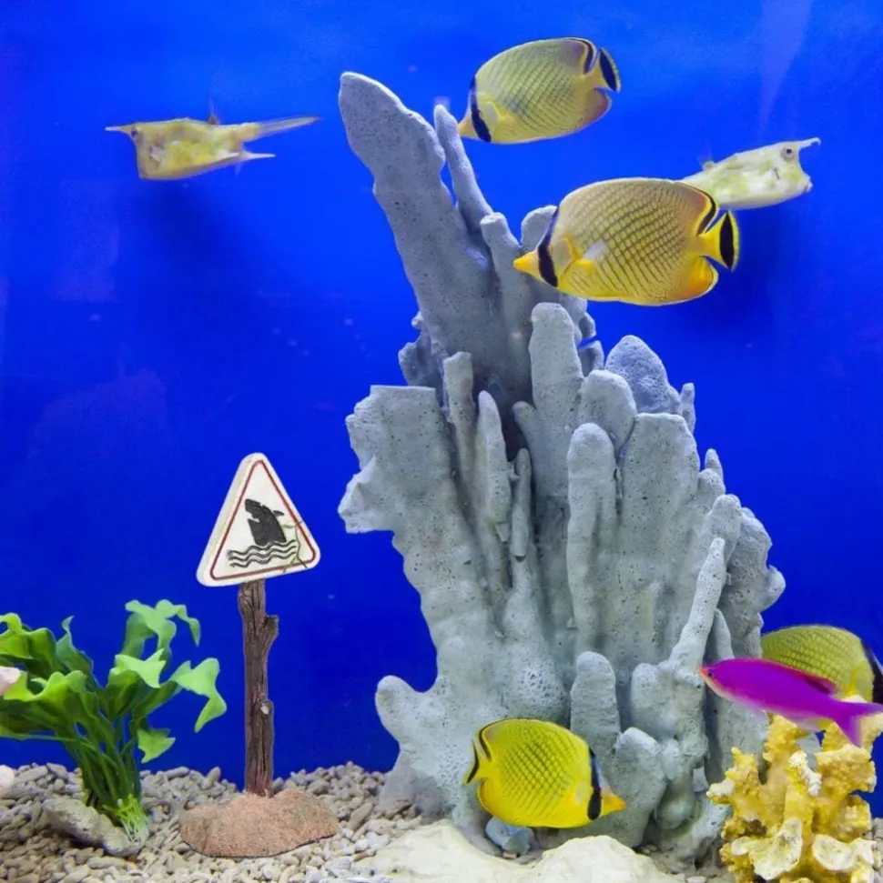 DTOPBUYAGE - Décorations mini en résine pour aquarium