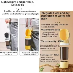 DTOPBUYAGE - Distributeur d'eau potable portable pour animaux en plein air