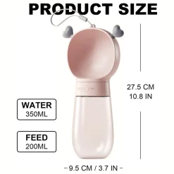 DTOPBUYAGE - Dtopbuyage bouteille d'eau pour chien et chat portative
