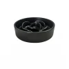 DTOPBUYAGE - Dtopbuyage ecuelle anti glouton plastique noir 15.5*15.5*4cm