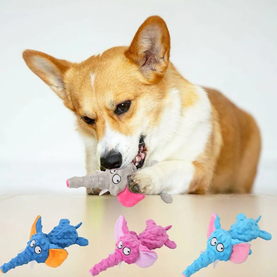 DTOPBUYAGE - Dtopbuyage jouet pour chien - en peluche, interactif
