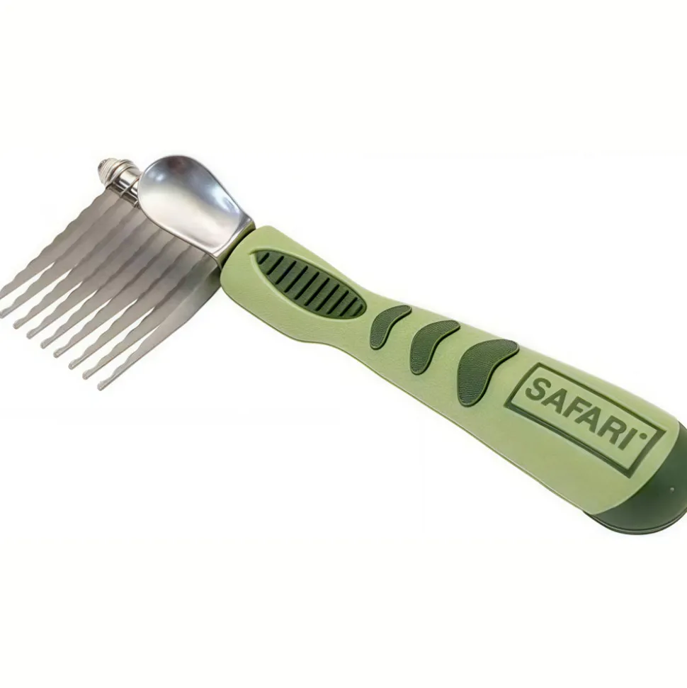 DTOPBUYAGE - Dtopbuyage peigne démêlant pour chien - acier inoxydable dentelé