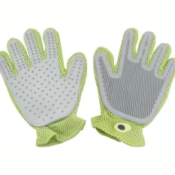 DTOPBUYAGE - Gant de toilettage 2 en 1 pour chiens et chats
