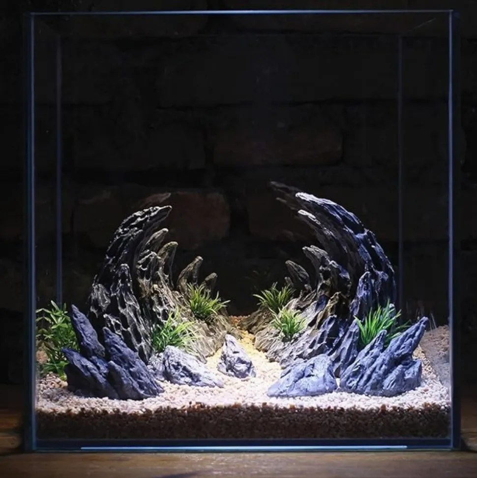 DTOPBUYAGE - Soul valley kit décoration aquarium 7 pièces
