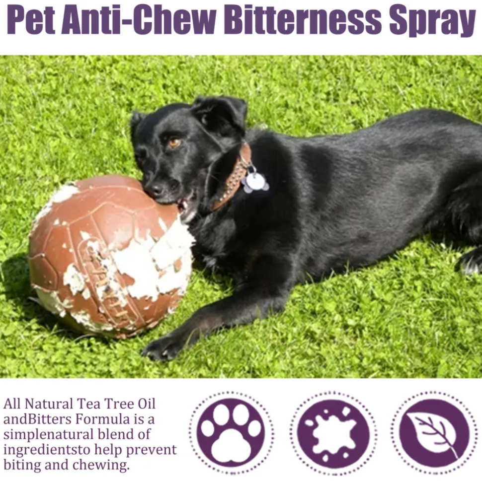 DTOPBUYAGE - Spray amer anti - mastication pour animaux de compagnie, 50 ml - dtopbuyage