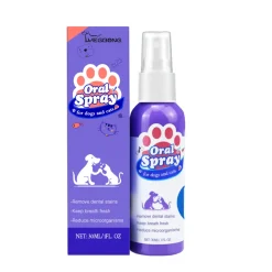 DTOPBUYAGE - Spray de nettoyage dentaire pour chats et chiens, 30 ml - dtopbuyage