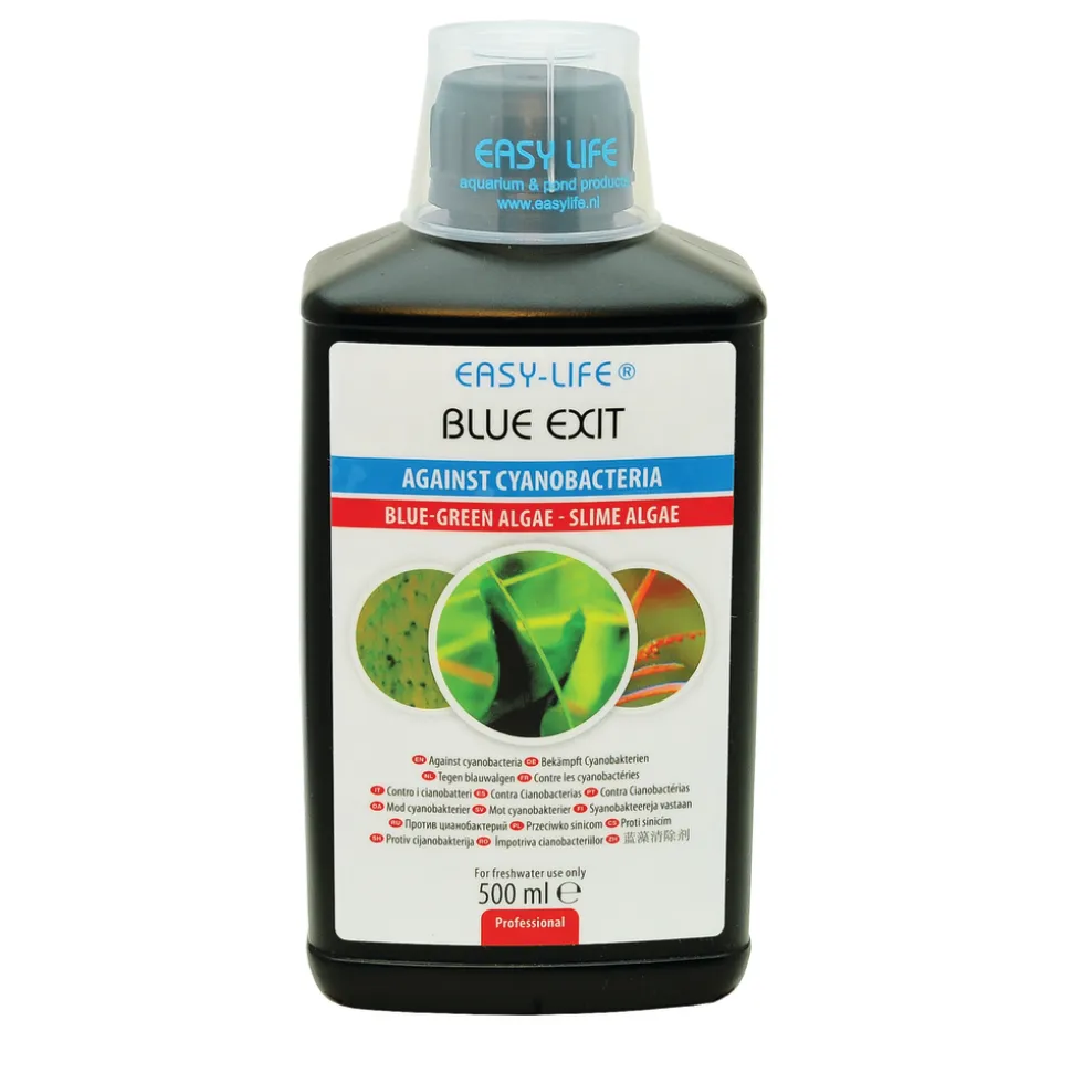 EASY LIFE - Blue exit, traitement contre les algues bleues d'aquarium - 500ml