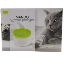EBI - Bol à eau pour animaux de compagnie mango 1,5 l vert