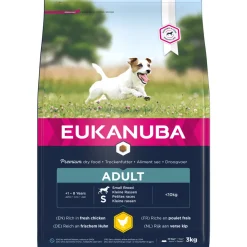 EUKANUBA - Croquettes au poulet, pour petit chien adulte - 3kg