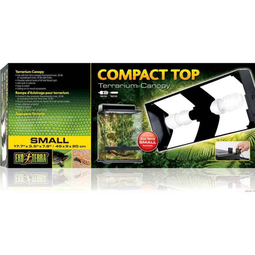 EXO TERRA - Rampe d'éclairage Compacte Top 45cm