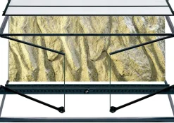 EXO TERRA - Terrarium en Verre pour Reptiles et Amphibiens/paludarium s/x-tall