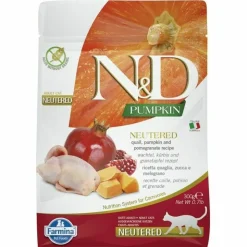 FARMINA - Aliments pour chat farmina n&d adulte grenade citrouille 300 g