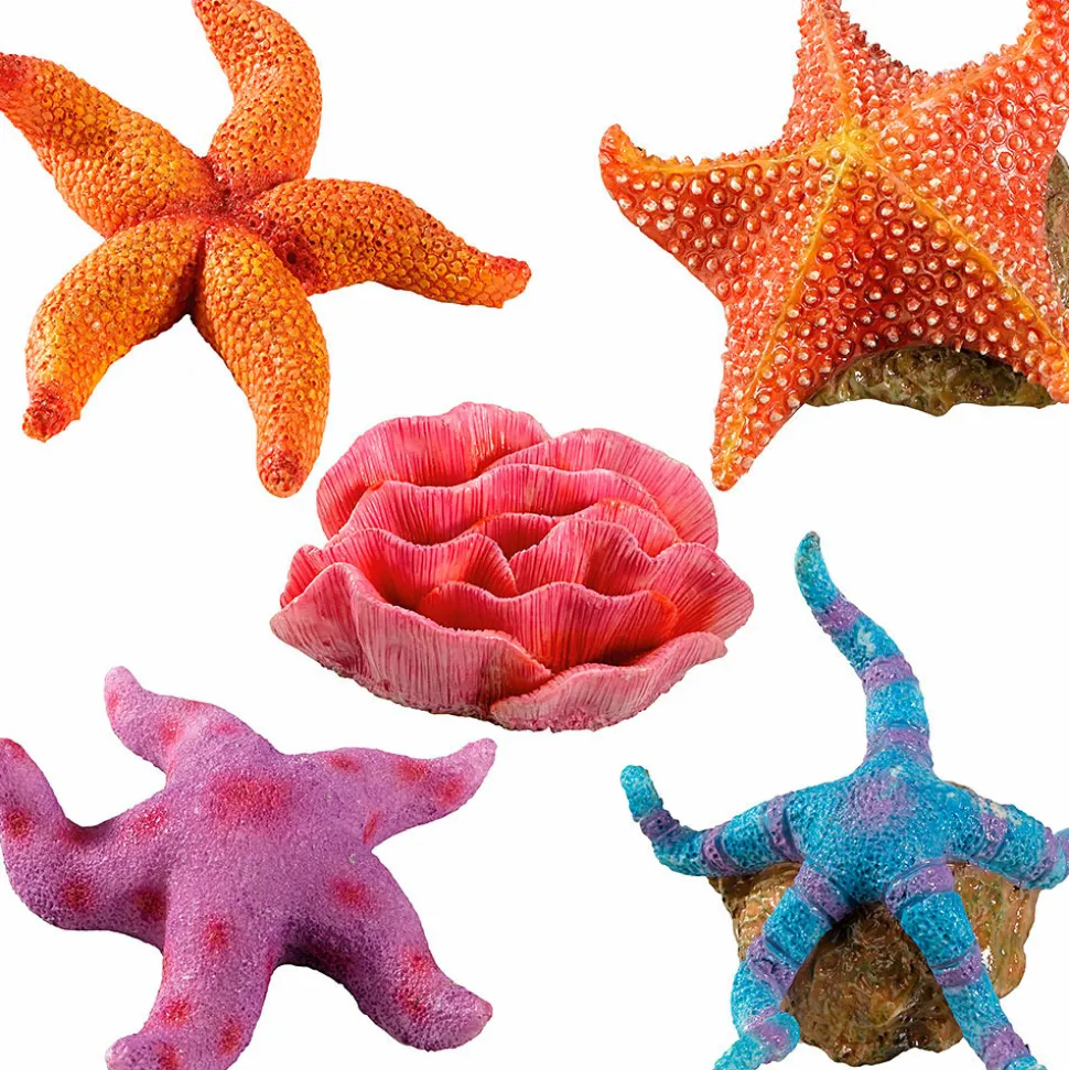 Ferplast blu 9179 mini 3 décoration résine aquariums plusieurs formes couleurs