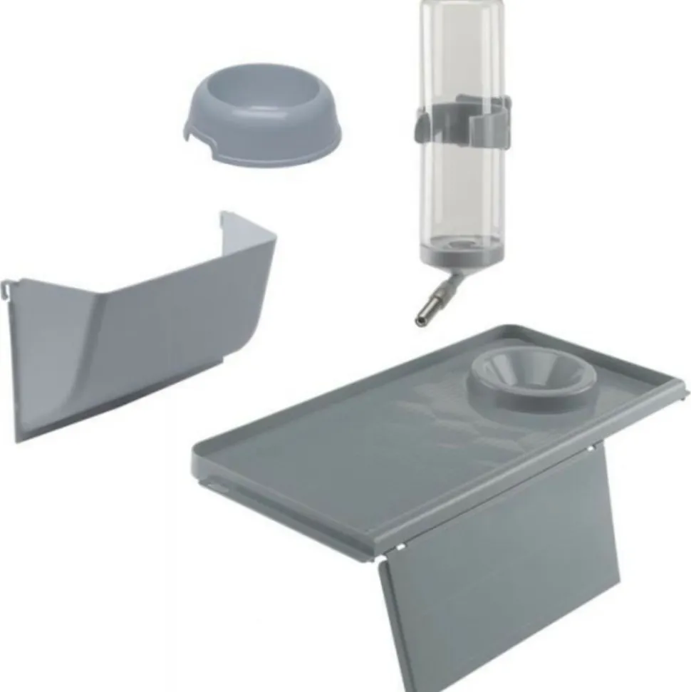 FERPLAST - Cage pour lapins avec accessoires 78* 48*65 cm -