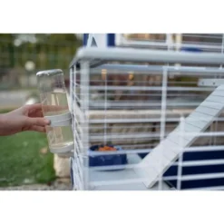 FERPLAST - Cage pour lapins avec accessoires 78* 48*65 cm -