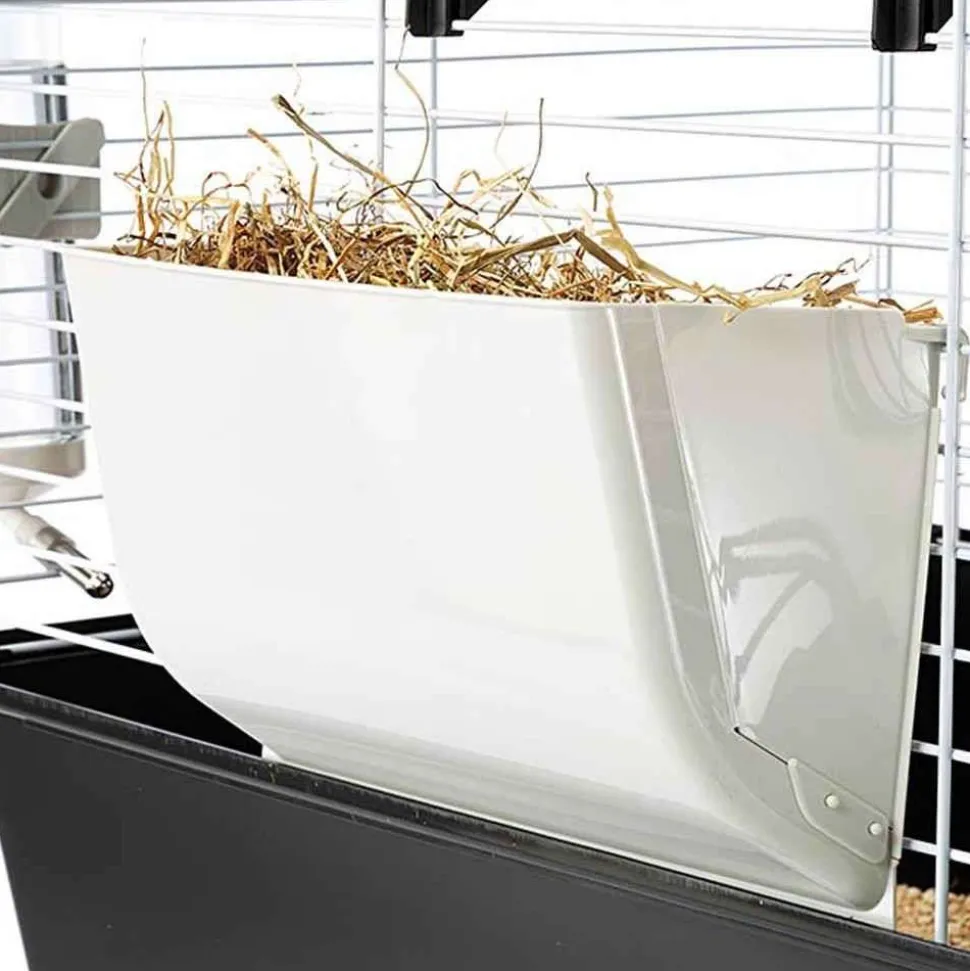 FERPLAST - Cage équipée Casita 80 pour grands rongeurs : longueur 78 cm