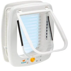 FERPLAST - Chatière manuelle à 4 voies swing 9 set blanc 72105011
