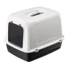 FERPLAST - Maison de toilette pour chat clear cat 10 - plastique - filtre a charbon actif - porte - ferplast