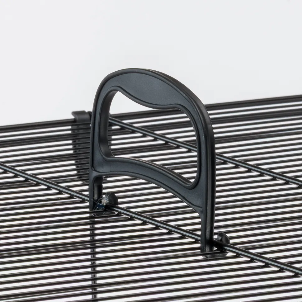 Ferplast volière cage à oiseaux piano 8 grande cage pour oiseaux, canaris, pinsons, perruches ondulées, inséparables, en métal,