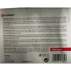 FLAMINGO - Distributeur d'eau automatique pour animaux adriana 2 l noir