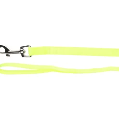 FLAMINGO - Harnais avec laisse jaune fluo pour grand chat