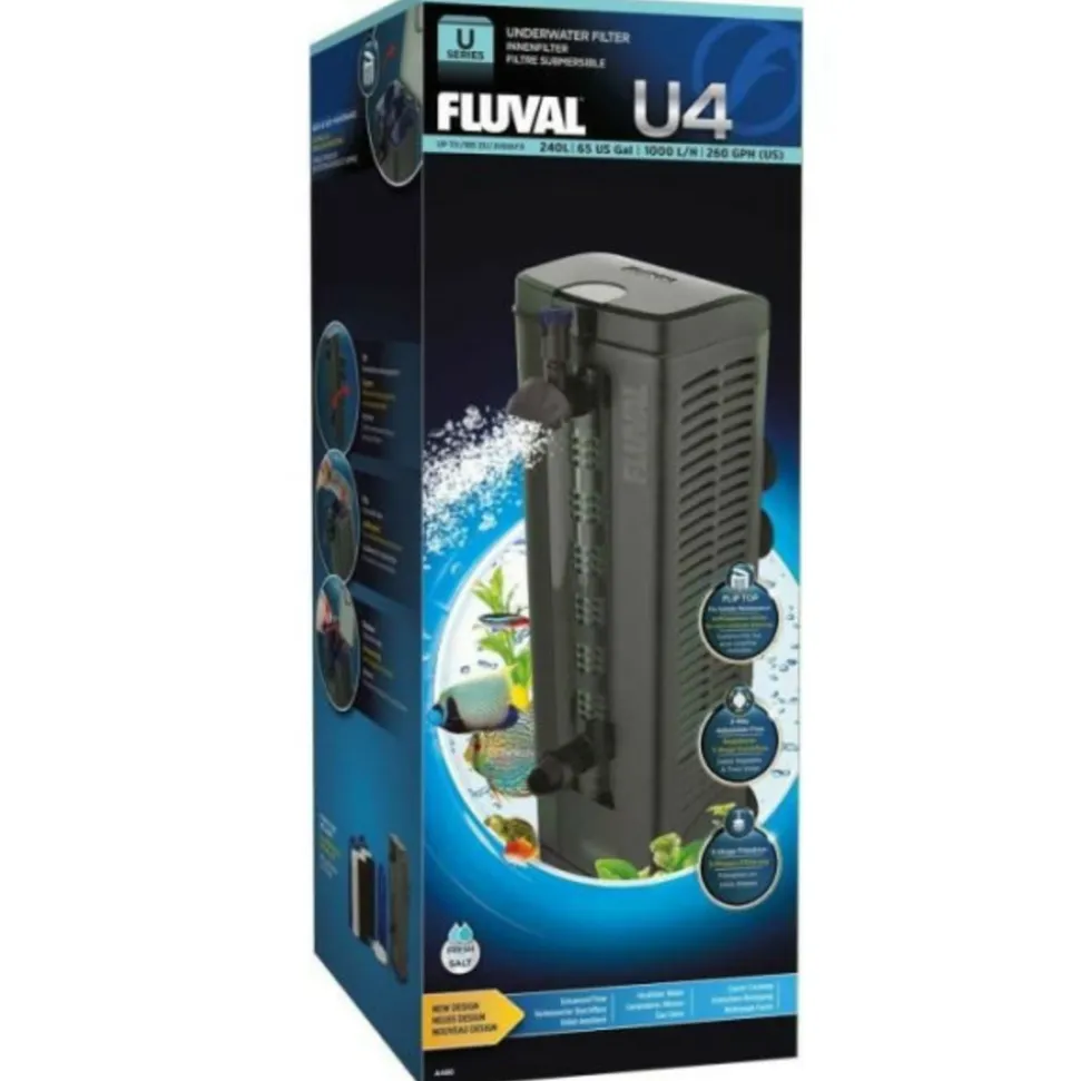 FLUVAL - Filtre submersible u4 - pour aquarium