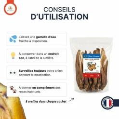 FRANCE CROQUETTES - Oreille de buffle 5x400g - france croquettes