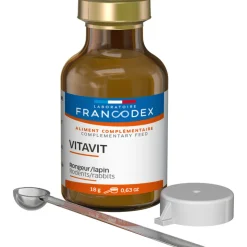 FRANCODEX - Aliment complémentaire Vitavit pour rongeurs : 15ml