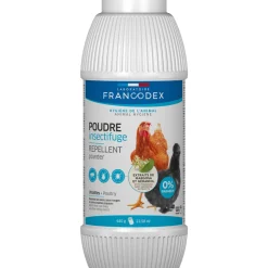 FRANCODEX - Poudre insectifuge pour volaille : 640 gr