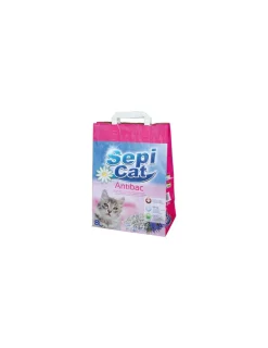 GÉNÉRIQUE - Litière chat sepicat parfumée + antibactérien 8l - sepicat
