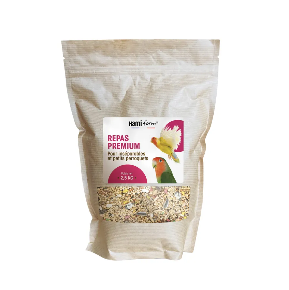 HAMI FORM - Repas premium pour inséparables et petits perroquets 2.5 kg