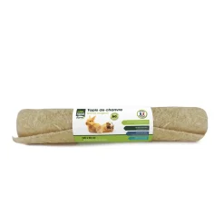 HAMI FORM - Tapis de chanvre Bio spécial pour rongeurs 120x50cm