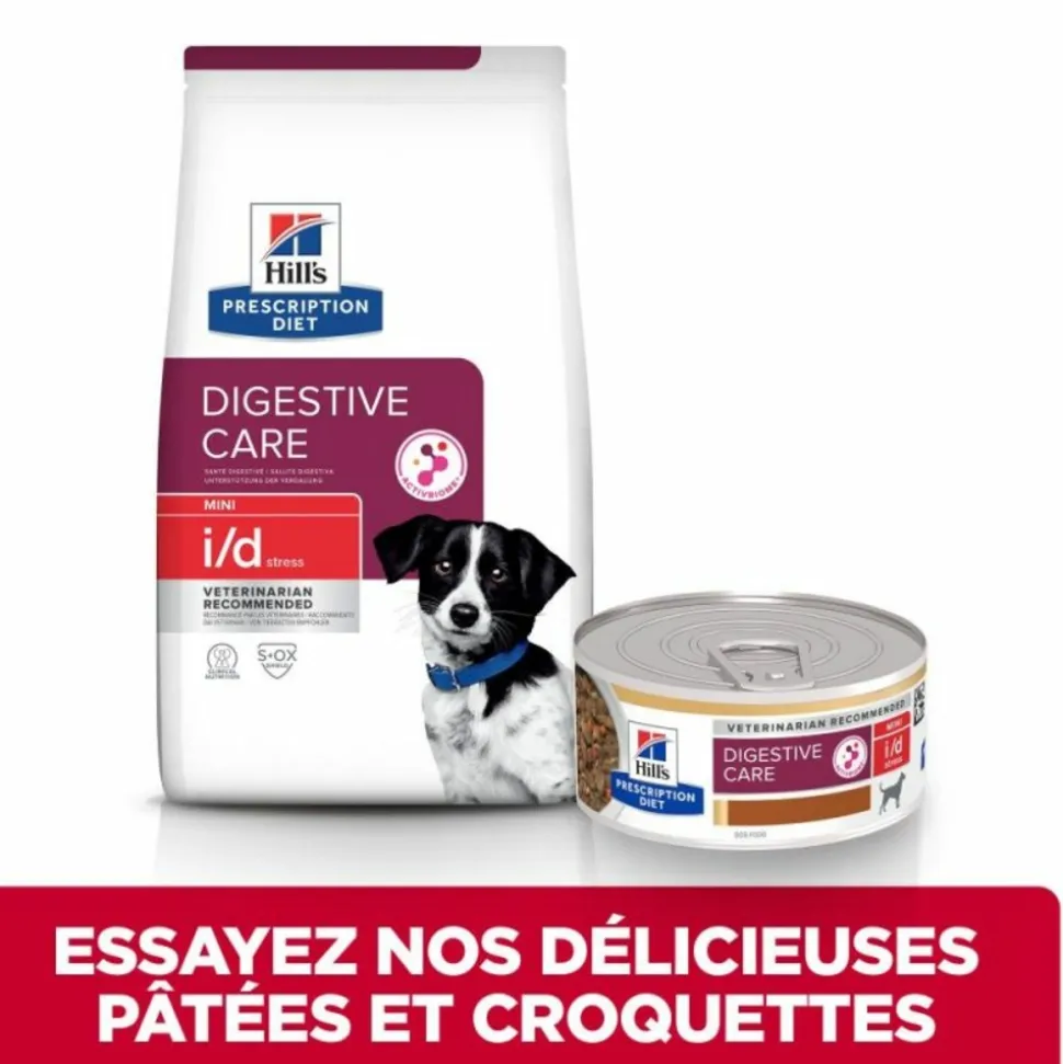HILL'S - Croquette chien adult prescription diets i/d stress mini digestive - hill's 6 kg