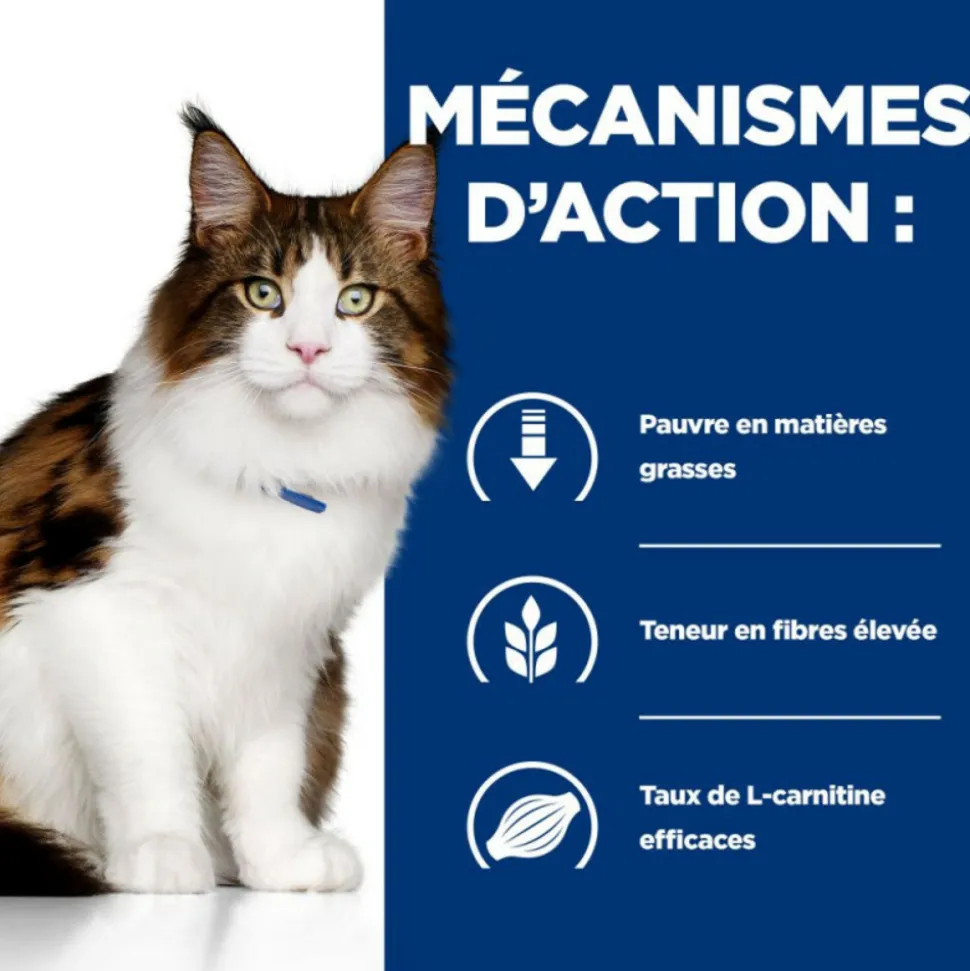 HILL'S - Croquettes chat adult prescription diets w/d multi benefit - hill's 3 kg