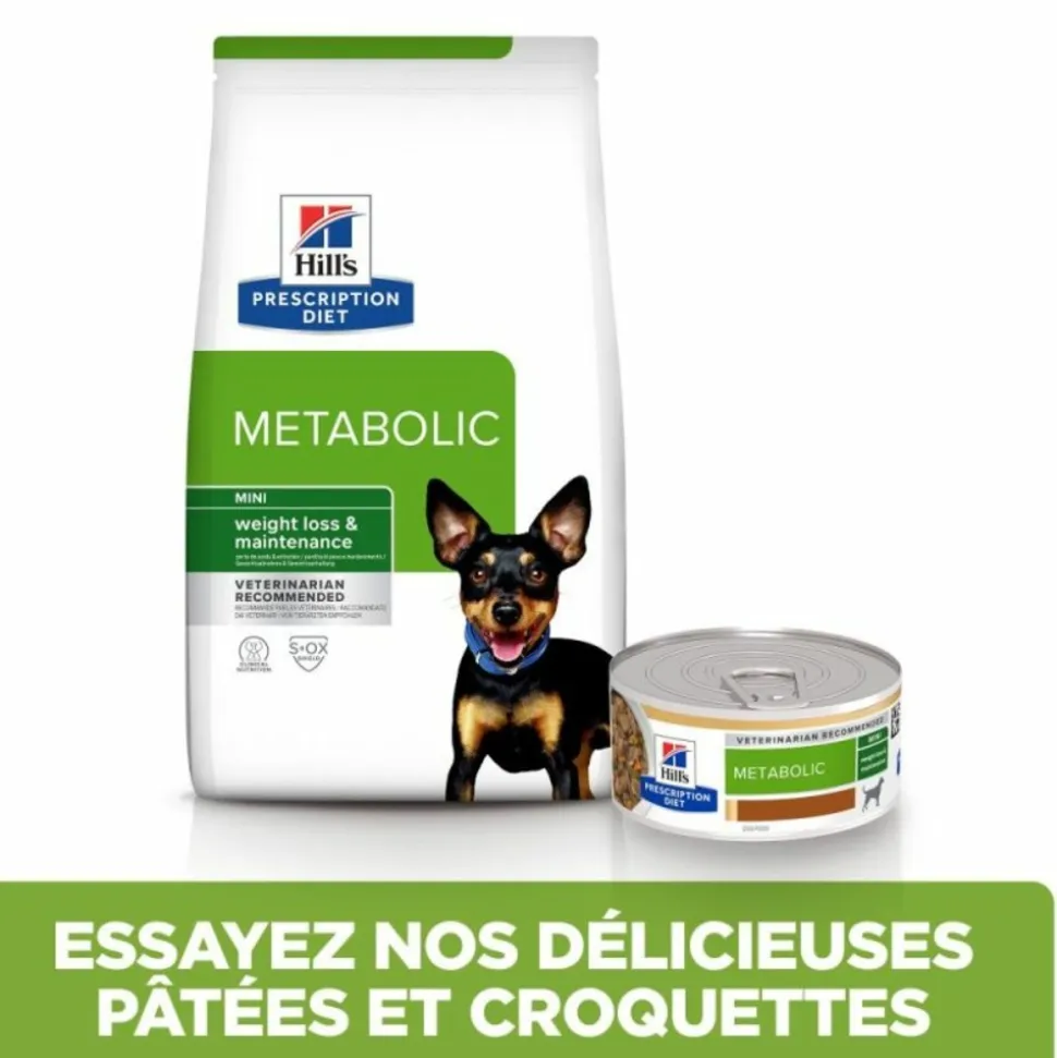 HILL'S - Croquettes chien adult prescription diets metabolic mini - hill's 1 kg