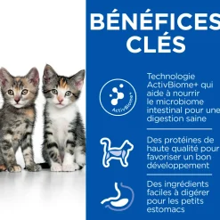 HILL'S - Croquettes Perfect Digestion kitten 1 poulet pour chaton 1.5kg