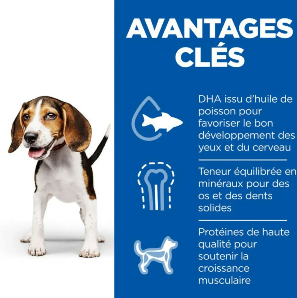 HILL'S - Patees chien science plan puppy poulet (boite) - hill's 12*370 g