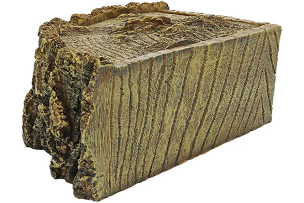 HOBBY - Grotte d'angle - corner cave bark - grotte pour reptiles (lézards, serpents, tortues), amphibiens et invertébrés