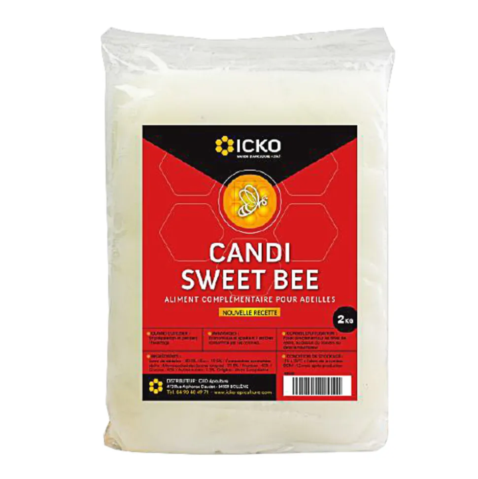 ICKO APICULTURE - Candi Sweet Bee la plaque de 2 kg