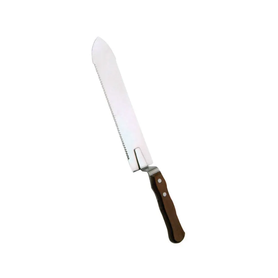 ICKO APICULTURE - Couteau inox dent 1 coté en 280mm