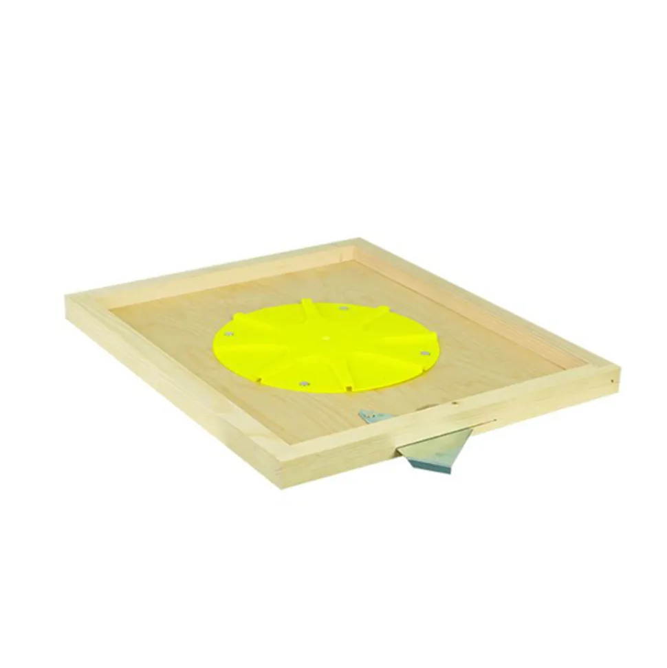 ICKO APICULTURE - Couvre cadres chasse abeilles Dadant 10 / 8 sorties et trappe