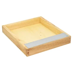 ICKO APICULTURE - Nourrisseur en pin maritime Dadant 10 cadres - H.7 cm
